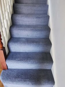 Stairs cleaning after